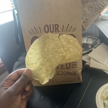 Chipotle Mexican Grill - A small tortilla - Mexican Near Me - Garfield Heights, Ohio