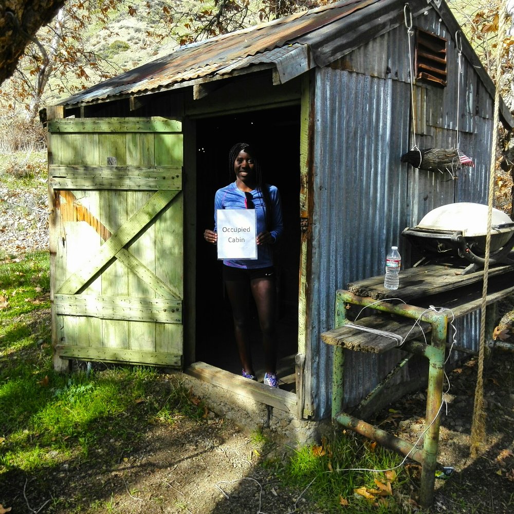 Willett Hot Springs - One of the cabins - Hiking Near Me Willett Hot Springs - One of the cabins - Hiking Near Me