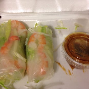 Wu's Asian Bistro - Vietnamese Spring rolls with peanut sauce - Asian Fusion Near Me - Coppell, Texas