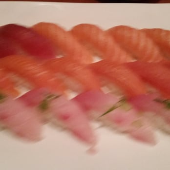 Sushi Land - Beautiful nagiri!! Yellowtail, salmon, smoked salmon, and tuna :-) - Sushi Bars Near Me - Bryn Mawr, Pennsylvania Sushi Land - Beautiful nagiri!! Yellowtail, salmon, smoked salmon, and tuna :-) - Sushi Bars Near Me - Bryn Mawr, Pennsylvania