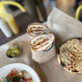 Hummus Bodega - Crispy Chicken Challah - Kosher Near Me - San Francisco, California