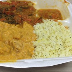 Vege Rama - Vege Rama Post Office Square - mix of curries and rice