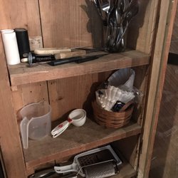 Longbow Resort - Cooking utensils and flatware including steak knives