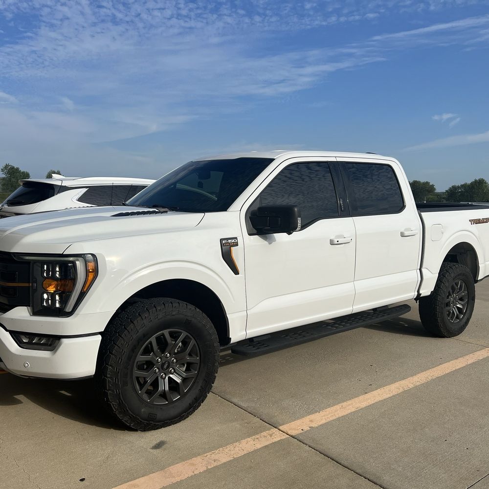 Lights Out Window Tint - 20% front / 5% over all rear windows and 70% windshield - Car Window Tinting Near Me - Grain Valley, Missouri Lights Out Window Tint - 20% front / 5% over all rear windows and 70% windshield - Car Window Tinting Near Me - Grain Valley, Missouri