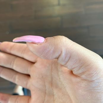 Pink Mani Nails - She just wanted to rush me out - Nail Salons Near Me - Anaheim, California