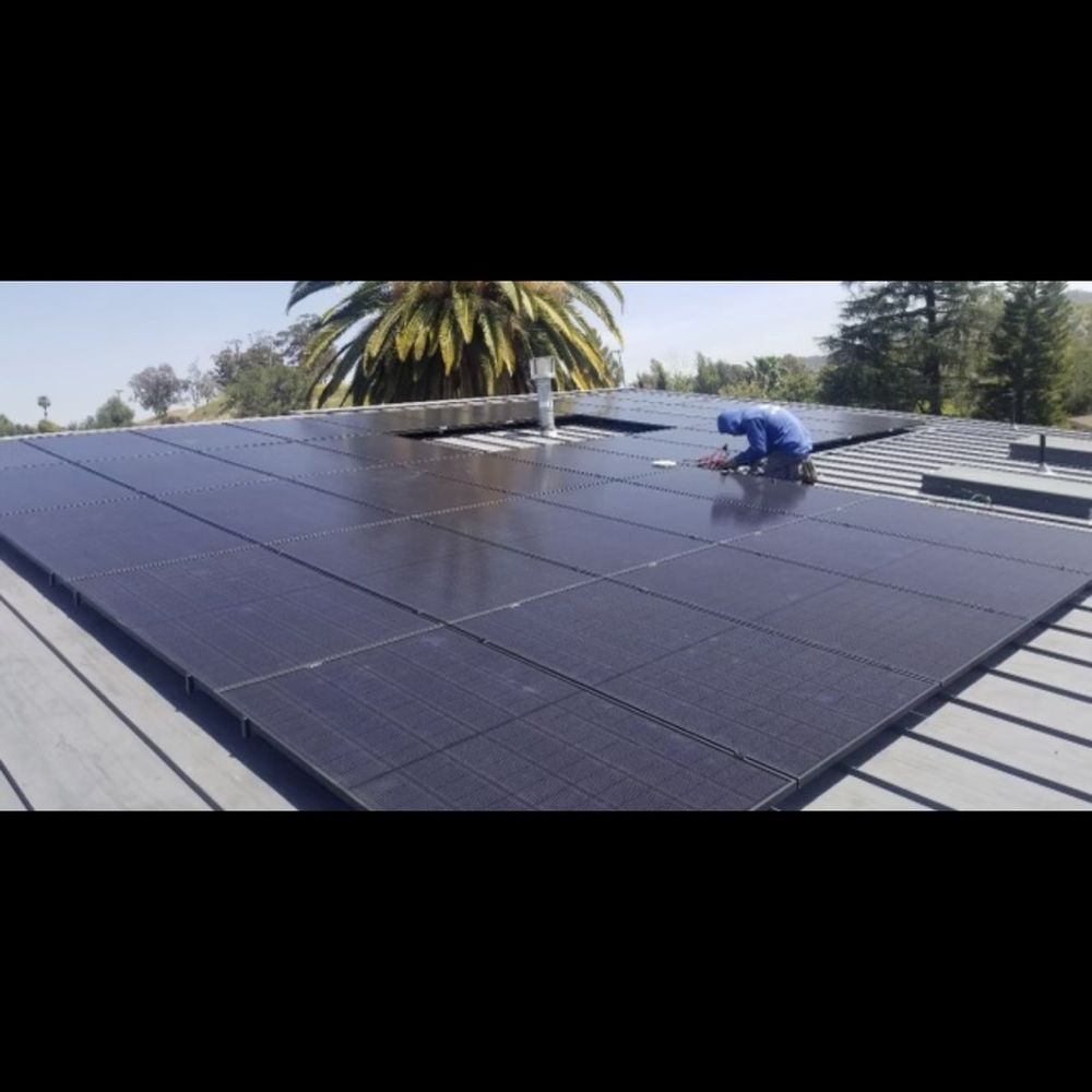 Our new solar panels