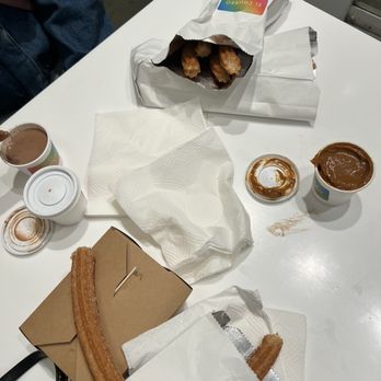 El Churro - Churro with Dulce De Leche Dip and Milk Chocolate Hot Dip - Desserts Near Me - New York, New York El Churro - Churro with Dulce De Leche Dip and Milk Chocolate Hot Dip - Desserts Near Me - New York, New York