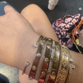 Elson's Goldsmith - After (diamond replaced on first bracelet) - Jewelry Near Me - Aiea, Hawaii