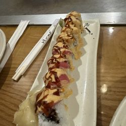 Tokyo Japanese Steak House - Party in your mouth sushi roll