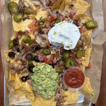 Raleigh's Pub - Nachos with Carnitas Add-On - American Near Me - Berkeley, California