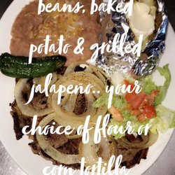Polo's Mexican Grill - Steak plate....