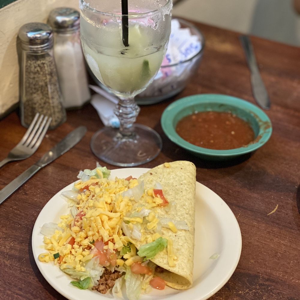 Enchiladas Y Mas - Crispy taco with the Comida Regular. - Salad Near Me - Austin, Texas