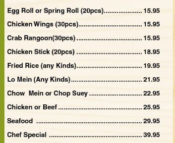 Menu photo 3 Hibachi Grill Buffet Rogers, AR