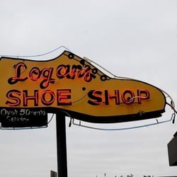 Logan Boot & Shoe Repair - Cool neon sign, just off the southwest corner of the square.