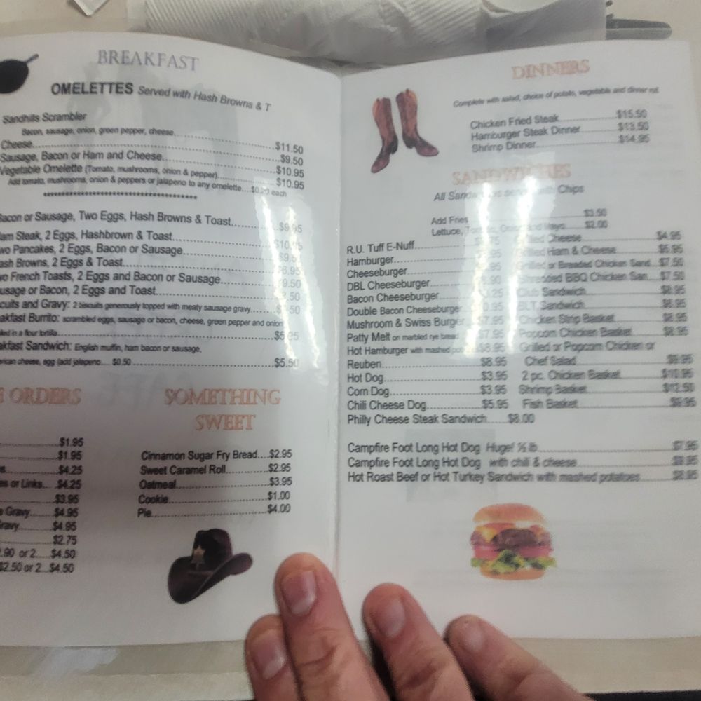 Antelope Creek Cafe - a hand holding a menu - American Near Me - Gordon, Nebraska Antelope Creek Cafe - a hand holding a menu - American Near Me - Gordon, Nebraska