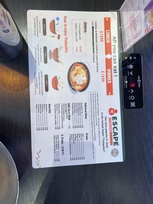 Menu photo 5 Escape Tteokbokki Carrollton, TX