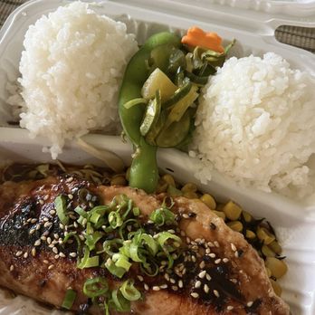 Rice Box Cafe - Miso salmon - Japanese Near Me - Mililani, Hawaii Rice Box Cafe - Miso salmon - Japanese Near Me - Mililani, Hawaii