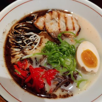 Ni Ramen - Tonkotsu Ramen with Black Garlic Oil addition - Ramen Near Me - Lynbrook, New York