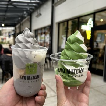 Kyo Matcha - Black sesame parfait, matcha and milk swirl soft serve - Desserts Near Me - Brookline, Massachusetts Kyo Matcha - Black sesame parfait, matcha and milk swirl soft serve - Desserts Near Me - Brookline, Massachusetts