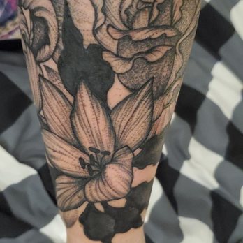 Mystic Owl Tattoo - Next morning - Tattoo Near Me - Marietta, Georgia