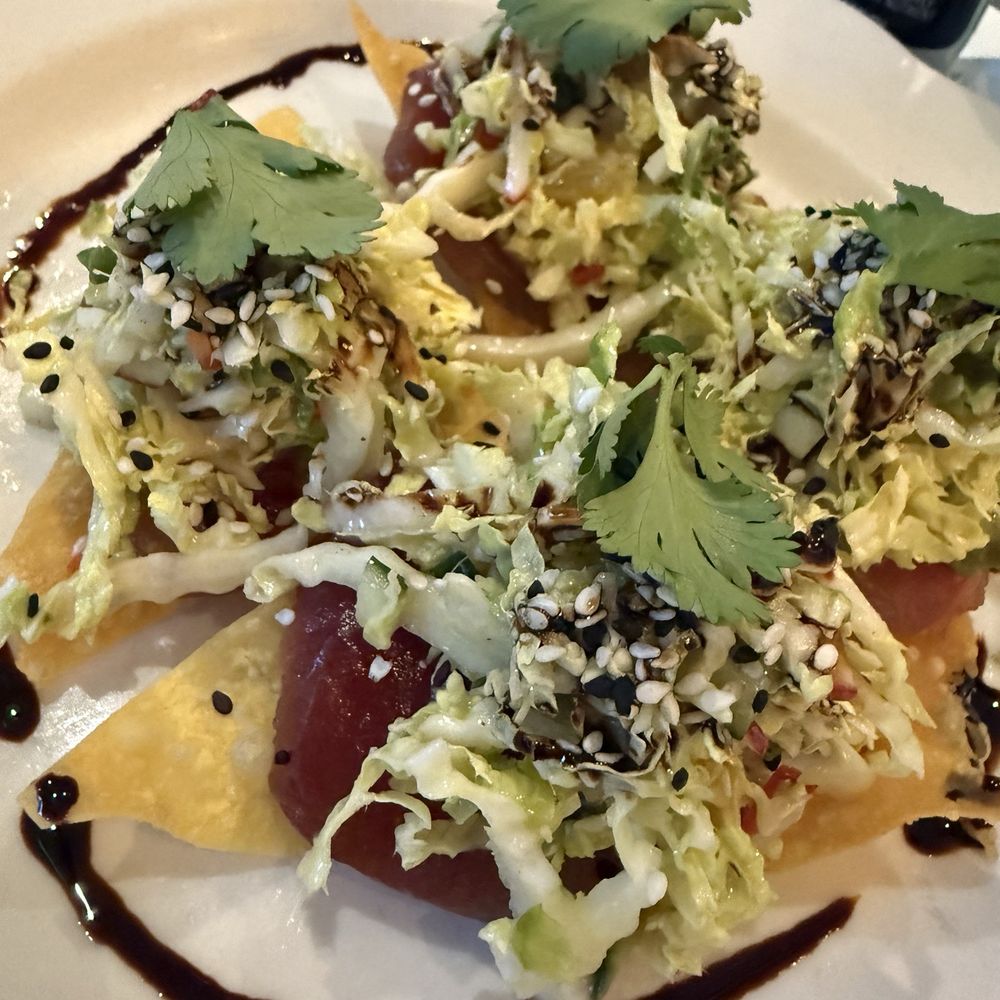 Tuna nachos Tuna nachos
