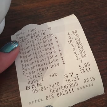 1900 Café - Not super cheap, but well worth it! - Cafes Near Me - Berlin, BE