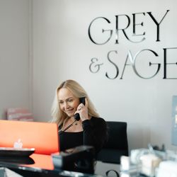 Grey And Sage Salon