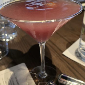 Burtons Grill & Bar - Blueberry hibiscus martini - New American Near Me - Huntersville, North Carolina