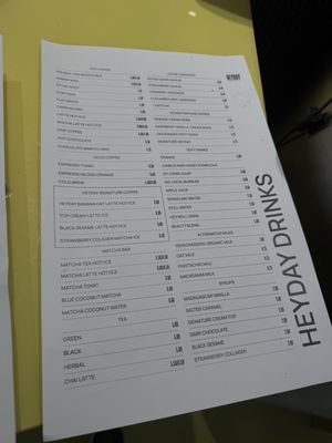 Menu photo 4 Heyday Eatery Chicago, IL