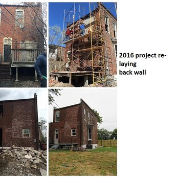 STL Brick and Tuckpointing - Relay Back wall Brick -laying - Masonry/Concrete Near Me - Saint Louis, Missouri STL Brick and Tuckpointing - Relay Back wall Brick -laying - Masonry/Concrete Near Me - Saint Louis, Missouri
