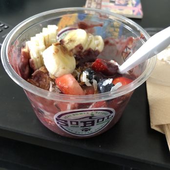 SoBoL - Regular açaí bowl with cookie butter - Acai Bowls Near Me - Astoria, New York