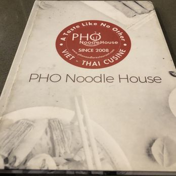 Pho Noodle House - Menu book - Thai Near Me - Placentia, California
