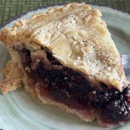 Blackberry pie