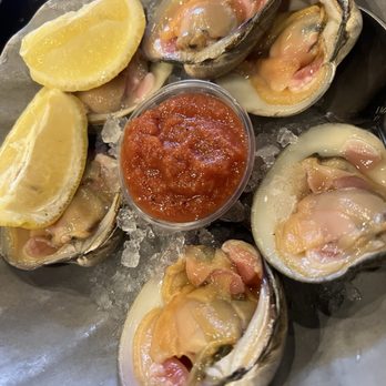 Lenny's Clam Bar - Half Raw Clams - Seafood Near Me - Howard Beach, New York Lenny's Clam Bar - Half Raw Clams - Seafood Near Me - Howard Beach, New York