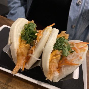 High Side - Shrimp tempura bao buns - Beer Bar Near Me - Fairfax, Virginia