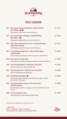 Menu photo 8 Sumatera Restaurant NYC Elmhurst, NY Menu photo 8 Sumatera Restaurant NYC Elmhurst, NY