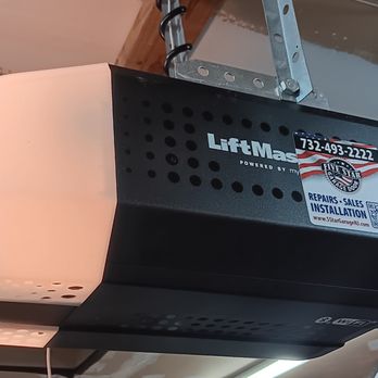 Five Star Overhead Garage Door - New LiftMaster Garage door opener. BT and Super Quiet...Love all the features. Great Installation. - Garage Door Services Near Me - Brick, New Jersey