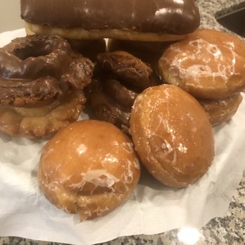 Dutch Donut Factory - Long Johns, Old Fashion, Jelly filled (chocolate & lemon flavored), chocolate glazed, and regular glazed. - Donuts Near Me - Mesa, Arizona Dutch Donut Factory - Long Johns, Old Fashion, Jelly filled (chocolate & lemon flavored), chocolate glazed, and regular glazed. - Donuts Near Me - Mesa, Arizona