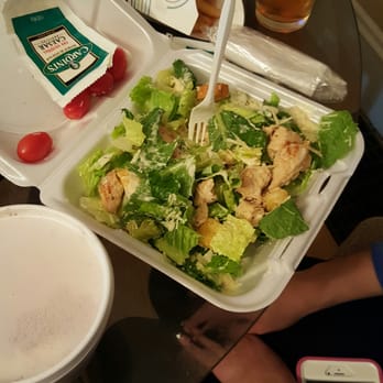 White's Restaurant & Catering - Cesar salad with extra chicken. - Fast Food Near Me - Jackson, Michigan White's Restaurant & Catering - Cesar salad with extra chicken. - Fast Food Near Me - Jackson, Michigan