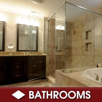 Buckeye Construction - a before and after of a bathroom remodel - General Contractors Near Me - Columbus, Ohio Buckeye Construction - a before and after of a bathroom remodel - General Contractors Near Me - Columbus, Ohio
