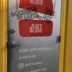 And here's the door!