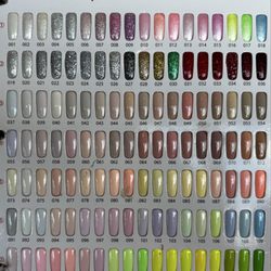 DK Nails & Spa - Page 1 of 2 of colors available in gel & regular.