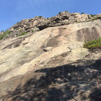 Acadia Mountain Guides Climbing School - Another view of the Bubbles. - Outdoor Gear Near Me - Bar Harbor, Maine