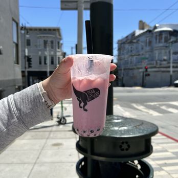 Tea & Others - Dirty strawberry drink - Bubble Tea Near Me - San Francisco, California Tea & Others - Dirty strawberry drink - Bubble Tea Near Me - San Francisco, California