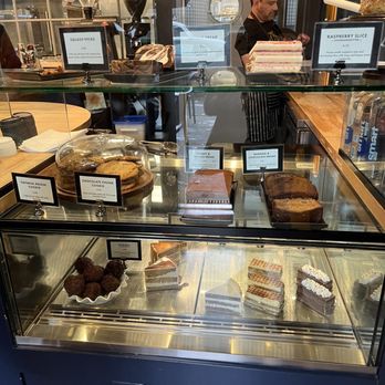 Freya Bakery & Cafe - 1 half of the baked goods case - Bakeries Near Me - Seattle, Washington Freya Bakery & Cafe - 1 half of the baked goods case - Bakeries Near Me - Seattle, Washington