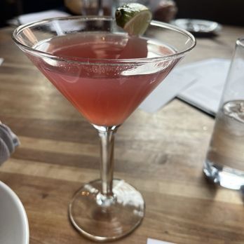 Bistro Bella Vita - Prickly Pear Martini - Italian Near Me - Grand Rapids, Michigan