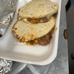 Chile Verde and Chile rojo Gordita. $9