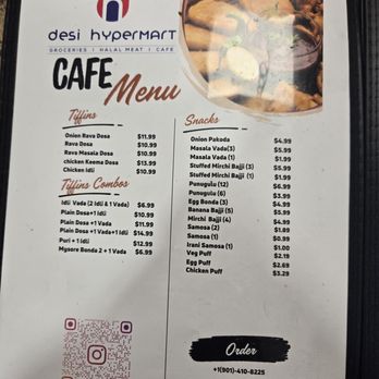 Desi Hypermart - Menu - Grocery Near Me - Memphis, Tennessee
