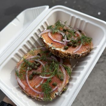 Apollo Bagels - Lox Bagel (IG: @tastyonlakeshore) - Bagels Near Me - New York, New York Apollo Bagels - Lox Bagel (IG: @tastyonlakeshore) - Bagels Near Me - New York, New York