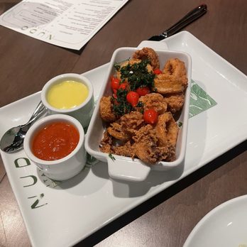 Nudo Italiano - Calamari with spicy marinara & epic lemon aioli sauce - Italian Near Me - Las Vegas, Nevada